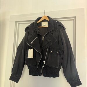 Isabel Marant Black Denim Jacket